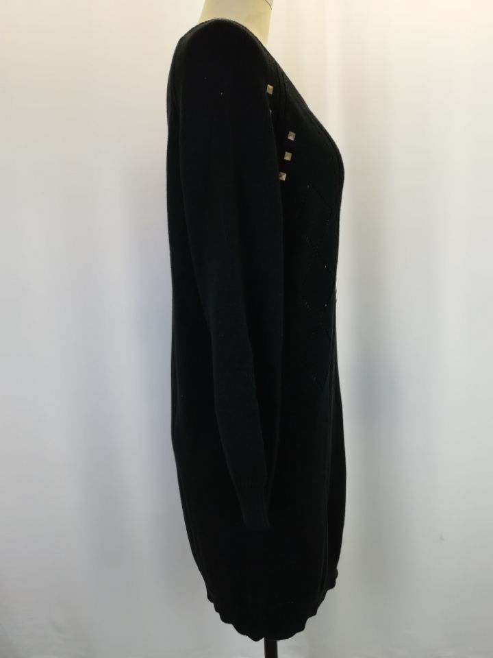 Women Sweater Lady Sweater Girl Sweater Women Long Dress with Rivet