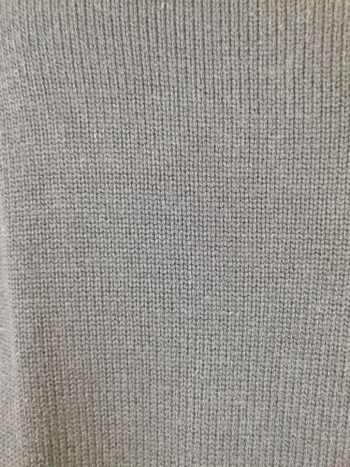 Women Sweater Lady Sweater with Fake Leather Sleeve 