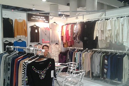 CILIA KNITTING COMPANY BOOTH IN CANTON FAIR 2016