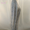 Fashion Woolen Knitwear Wholesale Latest Design Cable Knit Lady Sweater