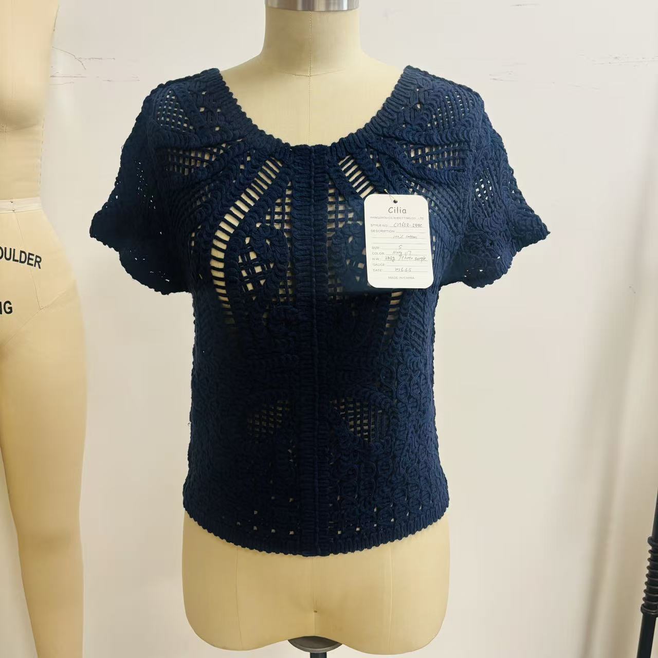 C2965R-544C Navy Color Two Size Photo Sample