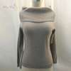 Latest Design Europe Ladies Beautiful Stylish Long Sleeve Turtleneck Pullover Sweater