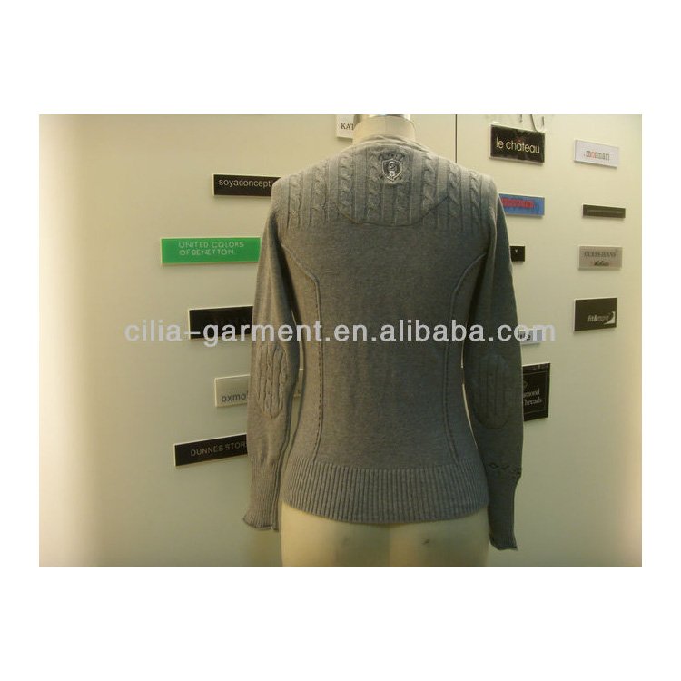 Lady sweater women's sweater knitted sweater