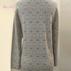Fashion Woolen Knitwear Wholesale Latest Design Cable Knit Lady Sweater