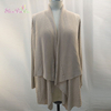 Autumn Winter Lady Fashion Medium Long Cashmere Women Loose Cardigan Sweater