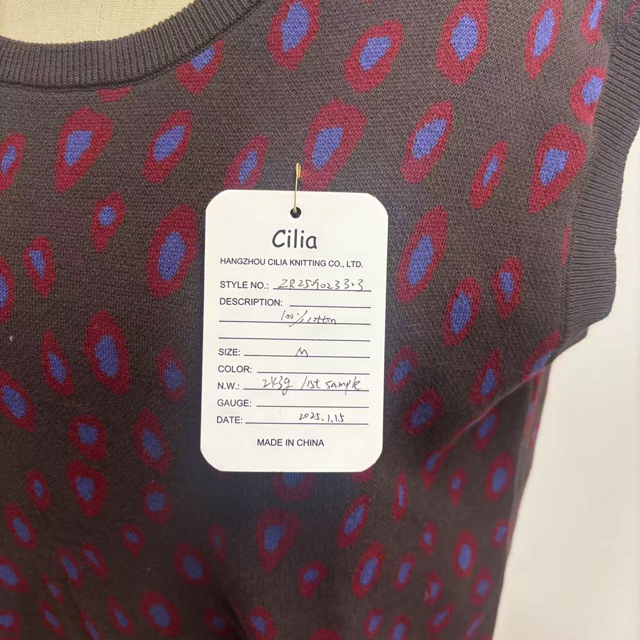 ZR2509023303 1st Sample 