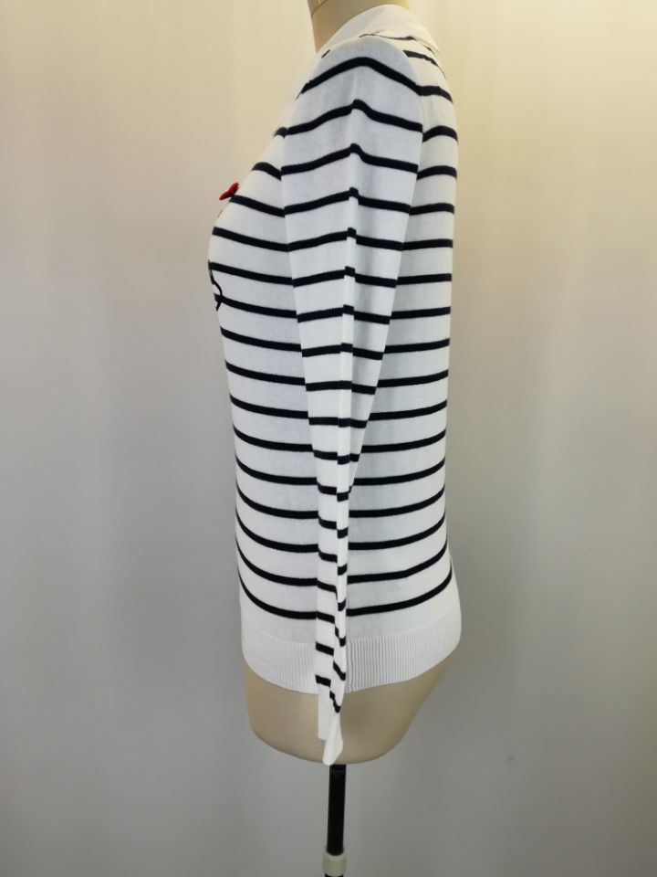 Women Sweater Lady Sweater Girl Sweater with Jacquard