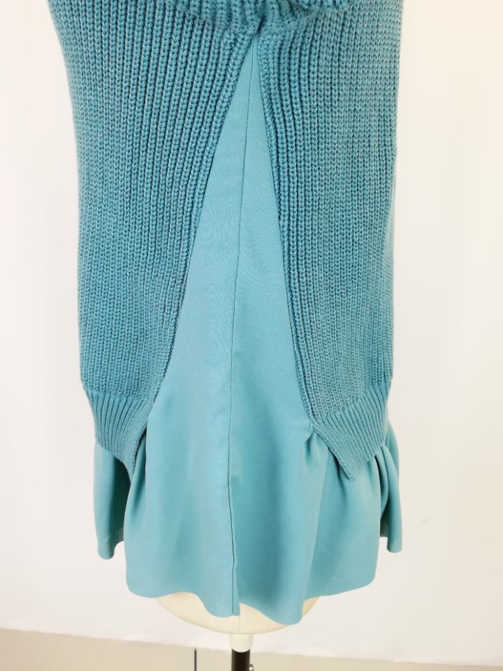 Women Sweater Lady Sweater with Woven