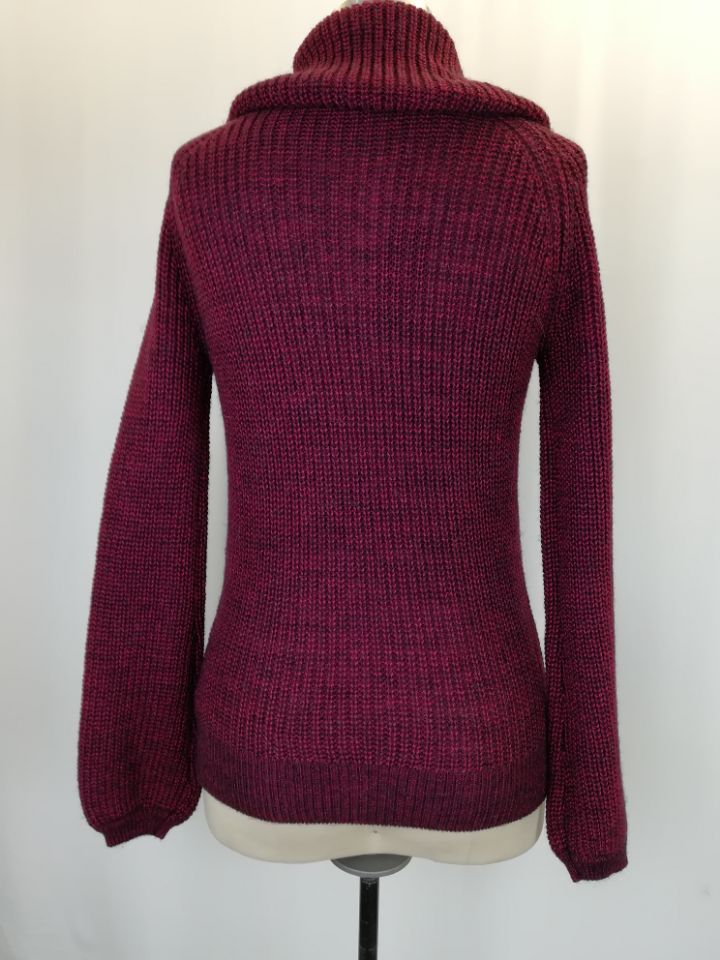 Women Sweater Lady Sweater Girl Sweater with High Callar