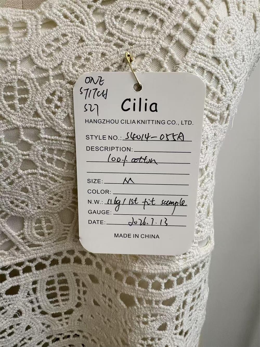 S4014-055A 1st Fit Sample