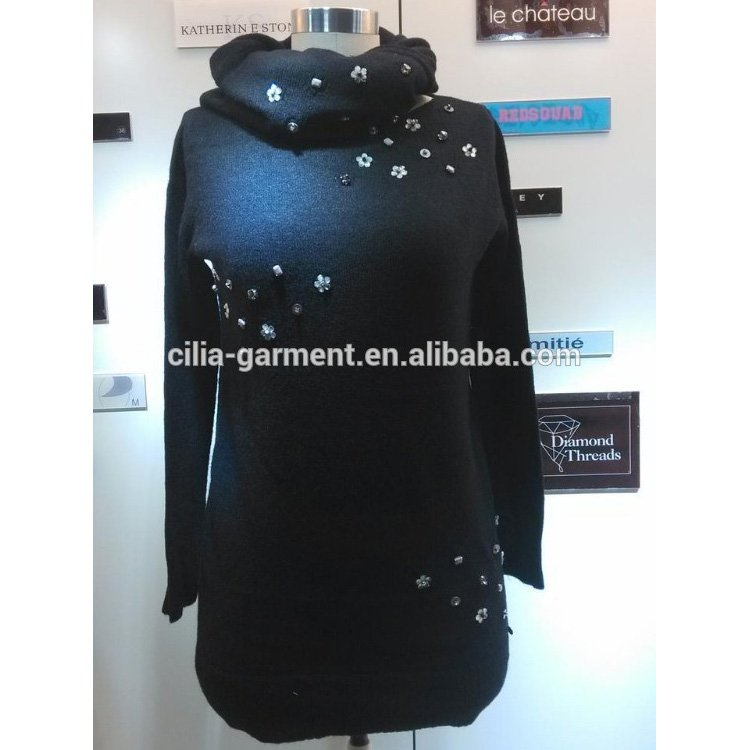 2015 Lady sweater with beads