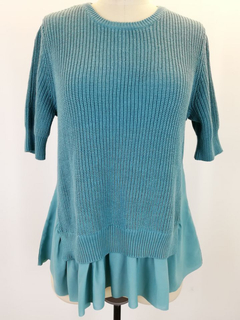 Women Sweater Lady Sweater with Woven