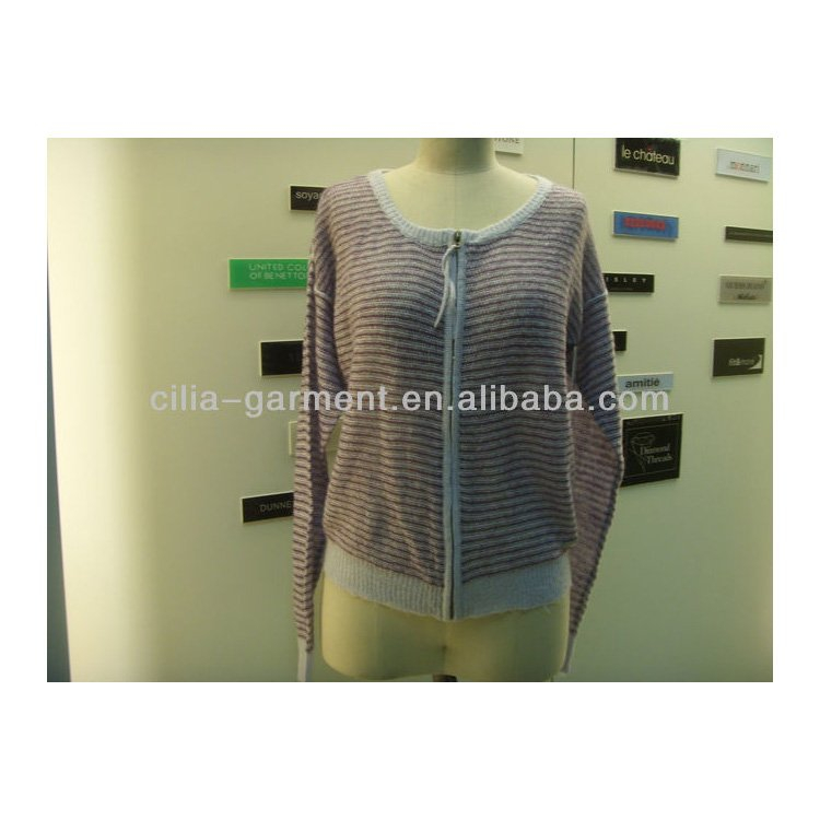 Lady sweater women's sweater knitted sweater 