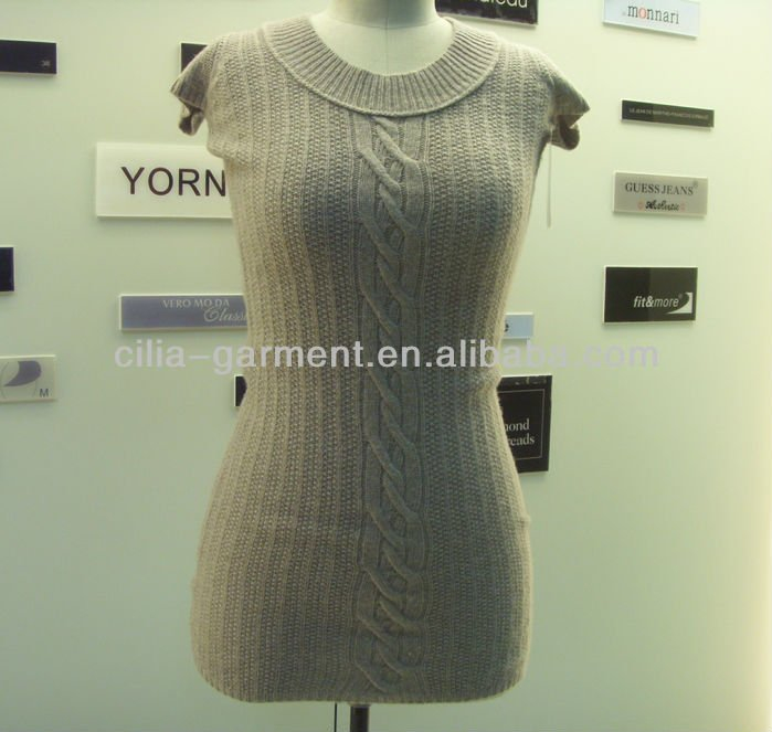 lady knitted sweater