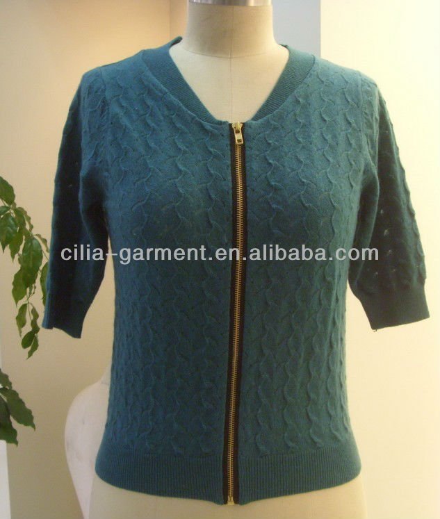 lady knitted sweater