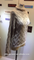 lady knitted sweater in brown