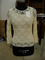 Ladies' spring summer crochet pullover