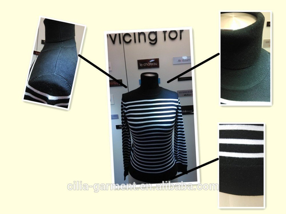 2015 new fashion knitting women sweater with long sleeve pullover