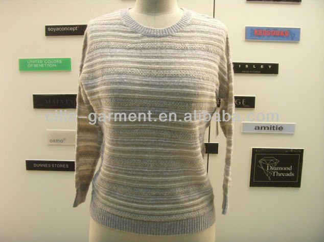 lady knitted sweater