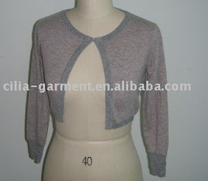 knitted sweater,ladies knitwear,short sleeve cardigan