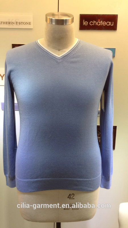 2015 New fashion knitting men sweater theme 3 with long sleeve