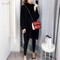 Wholesale new design girl's autumn winter long sleeve turtleneck knit sweater