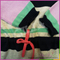 Hot sale children plus size rainbow knitting stripe patterns drawstring sweater dresses