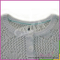Best selling new high quality white girl crochet hollow jacquard autumn winter sweater cardigan
