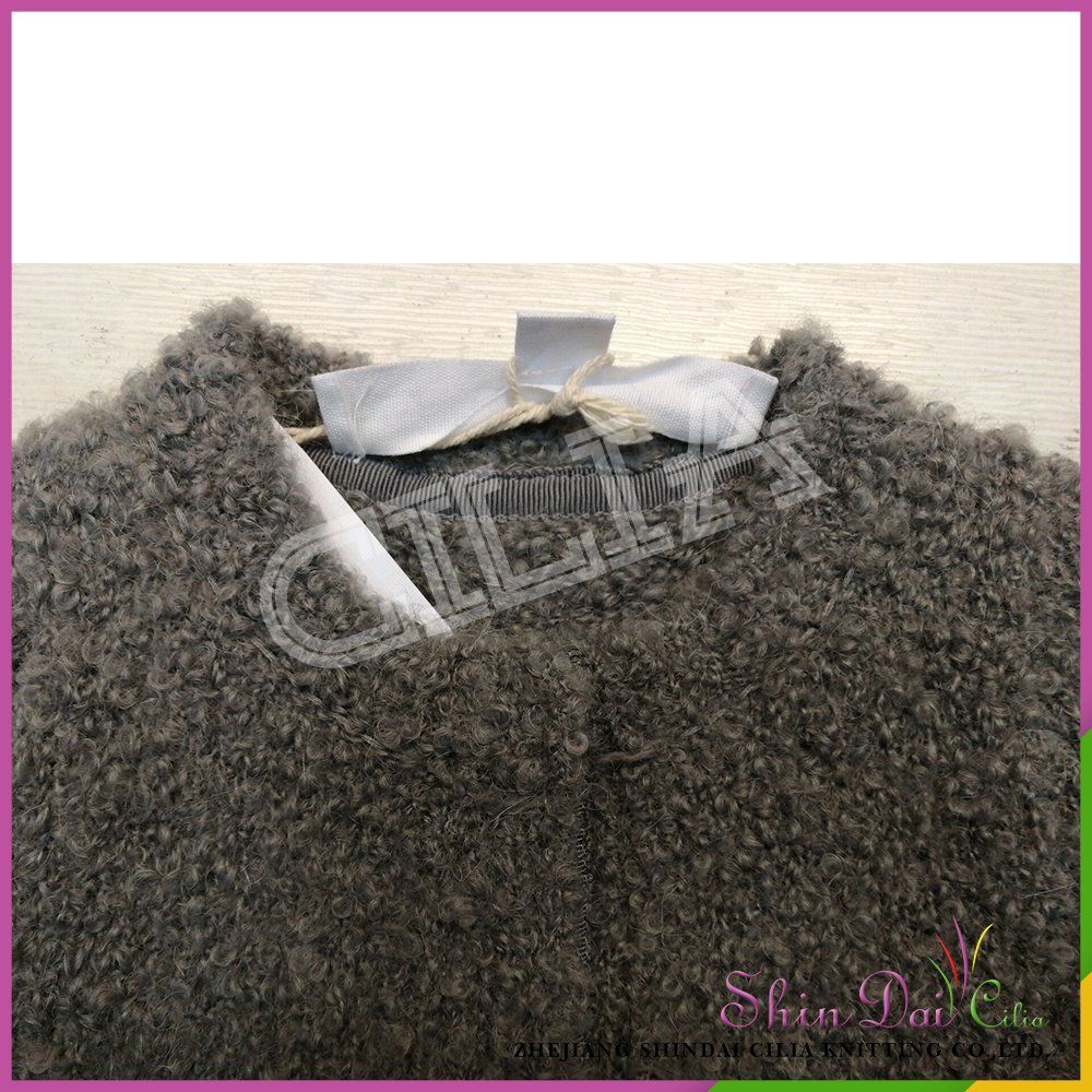 Wholesales fashionable 100% cotton nepal style knitted baby sweater for autumn winter