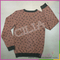 Directly sell from factory orange pink models digital printing sweater pullover for girls