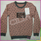Directly sell from factory orange pink models digital printing sweater pullover for girls