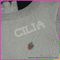 China factory latest design pretty girl pink winter warm sweater with lace and lurex