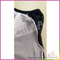 Modern design lady black round neck knitting hollow sweater with woven fabric