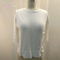 Functional OEM Service Spring Women Pure Color Chic Hem Knit Sweater