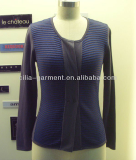 lady fancy stitch sweater