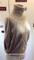 lady knitted sweater with high neck