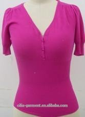 fashion ladies' knitted sweater