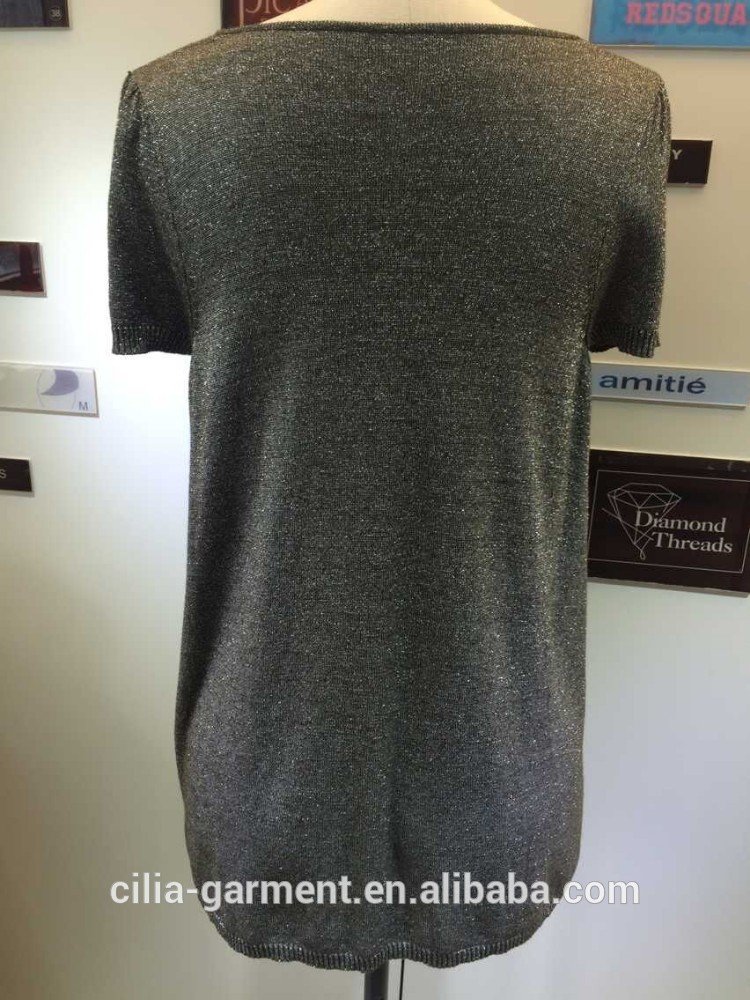 2015 new fashion lady sweater short dress