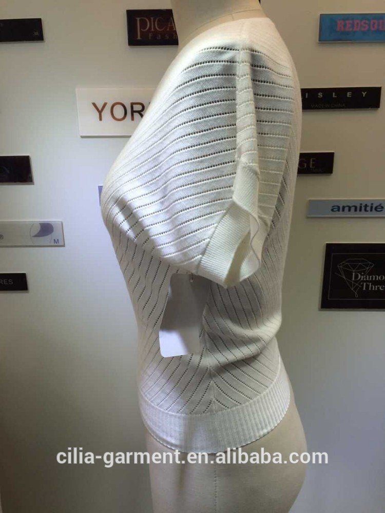 2015 new fashion lady sweater short T-shirt