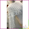 Factory directly provide white women round collar mohair pullover sweater
