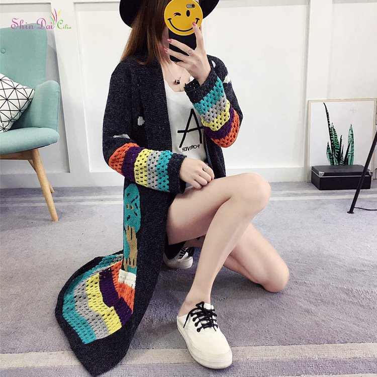 Long Sleeve Batwing Cardigan Sweater Sweater Designs For Ladies Cardigan
