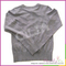 Factory directly provide girl grey fancy winter warm pullover sweater with pearl