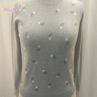Wholesale Low Price High Quality O-Neck Women'S Long Christmas Sweater