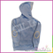 Wholesale italy style blue boy cashmere cardigan sweater hoodie with zipper