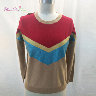 Competitive Price Most Popular Christmas Woman Viscose Pullover Sweater