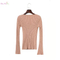 Factory directly provide fashion spring mature ladies in tight knit pullover sweater