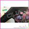 Factory directly wholesale black lady knitted pullover swwater with digital printing