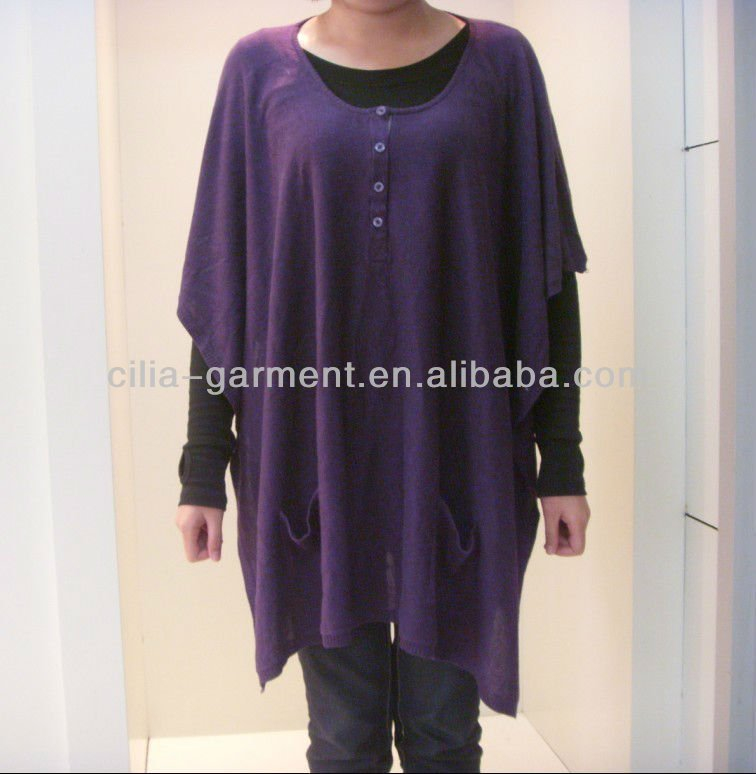 lady fashion knitted sweater