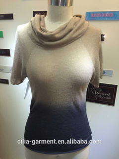 2015 new fashion lady sweater short dress