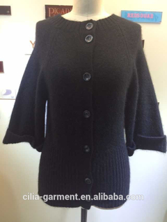 2015 newest design Knitted Sweater cardigan dress